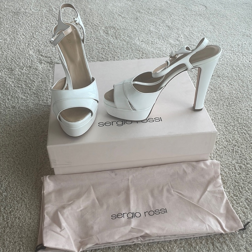 SERGIO ROSSI Platform Sandals